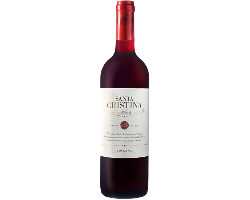 Вино SANTA CRISTINA Тоскана выдержанное красное сухое, 0.75л, Италия, 0.75 L