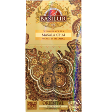 Чай черный BASILUR Восточная коллекция Masala Chai Цейлонский байховый листовой, 100г, Шри-Ланка, 100 г