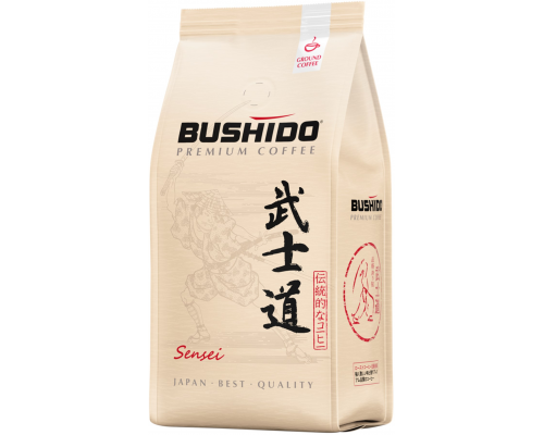 Кофе молотый BUSHIDO Sensei Ground Pack, 227г, Нидерланды, 227 г