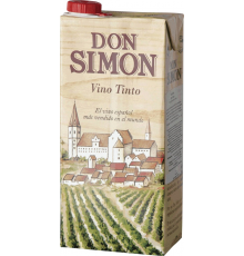 Вино DON SIMON красное сухое, 1л, Испания, 1 L