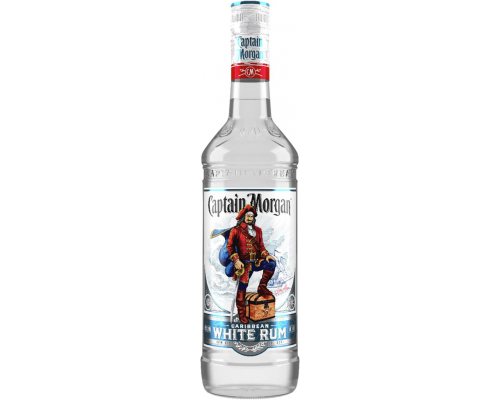 Напиток спиртной CAPTAIN MORGAN White 37,5–40%, 0.7л, Великобритания, 0.7 L