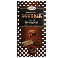 Шоколад темный ОСОБЫЙ с морской солью, 88г, Россия, 88 г