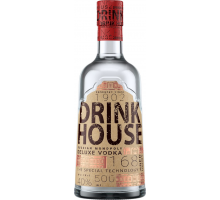 Водка DRINK HOUSE Deluxe 40%, 0.5л, Россия, 0.5 L