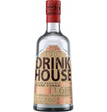 Водка DRINK HOUSE Deluxe 40%, 0.5л, Россия, 0.5 L