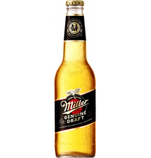 Напиток пивной MILLER Genuine Draft пастеризованный, 4,7%, 0.47л, Россия, 0.47 L