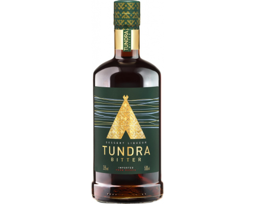 Ликер TUNDRA BITTER десертный, 35%, 0.5л, Россия, 0.5 L