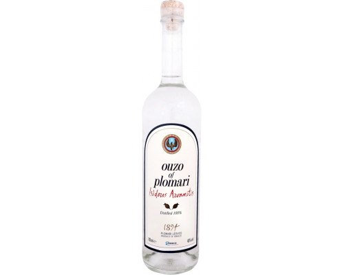 Напиток спиртной OUZO PLOMARI 40%, п/у, 0.7л, Греция, 0.7 L