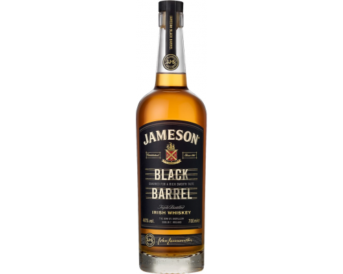 Виски JAMESON Black Barrel Ирландский купажированный 40%, п/у, 0.7л, Ирландия, 0.7 L