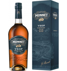 Коньяк MONNET VSOP ординарный 4 года 40%, п/у, 0.7л, Франция, 0.7 L