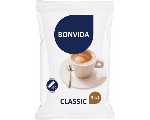 Напиток кофейный растворимый BONVIDA Classic 3в1, 50пак, Беларусь, 50 пак