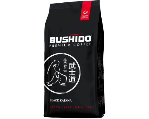 Кофе зерновой BUSHIDO Black Beans Pack, 227г, Нидерланды, 227 г