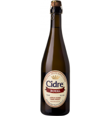 Сидр CIDRE ROYAL Яблочный особый полусладкий, 5%, 0.75л, Беларусь, 0.75 L