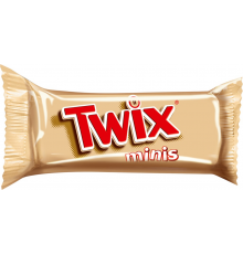 Конфеты TWIX Minis с печеньем и карамелью, покрытые молочным шоколадом, весовые, Россия