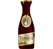 Вино TANDRINI красное полусладкое, 1л, Молдова, 1 L