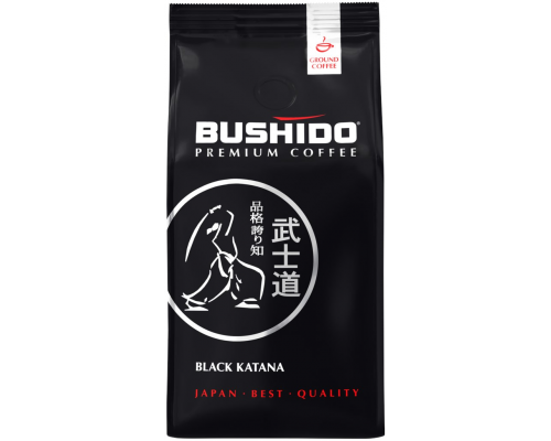 Кофе молотый BUSHIDO Black Ground Pack, 227г, Нидерланды, 227 г