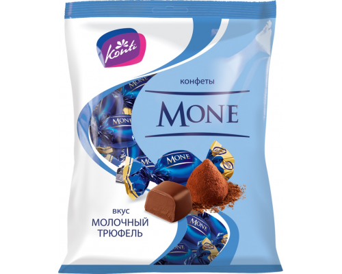 Конфеты KONTI Моне молочный трюфель, 200г, Россия, 200 г