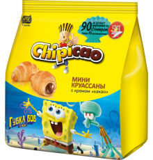 Круассаны CHIPICAO Mini с кремом Какао, 50г, Россия, 50 г