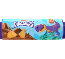 Печенье сахарное KELLOGG'S Dinosaurs в молочной глазури, 191г, Россия, 191 г