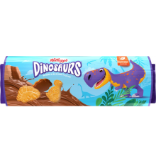 Печенье сахарное KELLOGG'S Dinosaurs в молочной глазури, 191г, Россия, 191 г