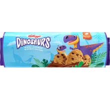 Печенье сдобное KELLOGG'S Dinosaurs ванильное с кусочками молочного
шоколада, 180г, Россия, 180 г