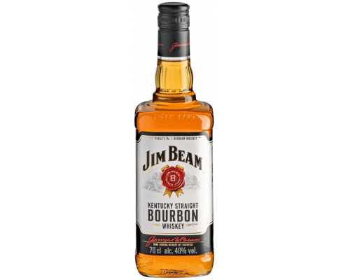 Виски JIM BEAM Bourbon 40%, 0.7л, США, 0.7 L