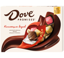 Набор конфет DOVE Promises Ассорти, 118г, Россия, 118 г