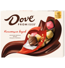 Набор конфет DOVE Promises Ассорти, 118г, Россия, 118 г