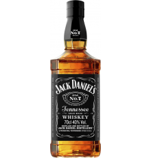 Виски JACK DANIEL'S Tennessee Whiskey зерновой, 40%, 0.7л, США, 0.7 L