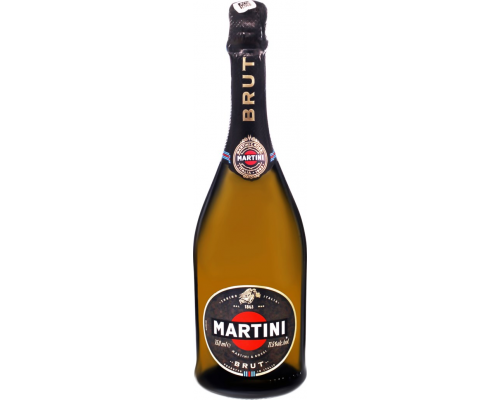 Вино игристое MARTINI Мартини Брют белое, 0.75л, Италия, 0.75 L