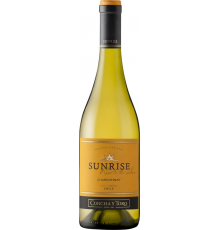 Вино CONCHA Y TORO SUNRISE Шардоне Долина Сентраль DO белое полусухое, 0.75л, Чили, 0.75 L