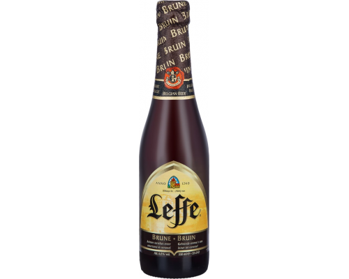 Пиво темное LEFFE Brune пастеризованное 6,5%, 0.33л, Бельгия, 0.33 L