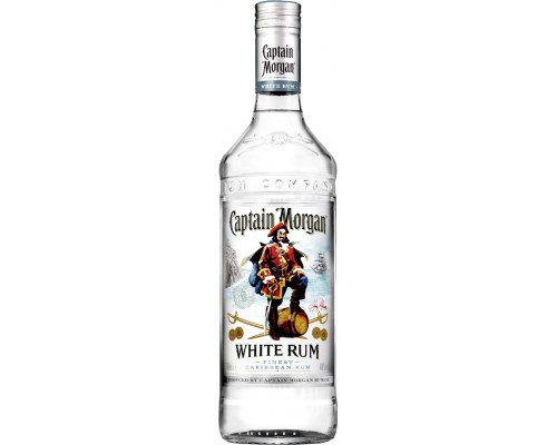 Ром CAPTAIN MORGAN White Карибский 40%, 0.7л, Великобритания, 0.7 L