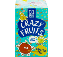 Напиток чайный травяной DOLCE ALBERO Crazy Fruits, 20пак, Шри-Ланка, 20 пак