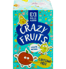 Напиток чайный травяной DOLCE ALBERO Crazy Fruits, 20пак, Шри-Ланка, 20 пак