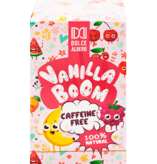 Напиток чайный травяной DOLCE ALBERO Vanilla Boom, 20пак, Шри-Ланка, 20 пак