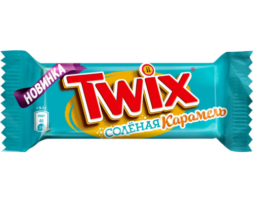 Печенье сахарное TWIX Minis Соленая карамель, покрытое молочным шоколадом, весовое, Россия