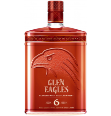 Виски GLEN EAGLES 6 лет солодовый, 40%, 0.5л, Россия, 0.5 L