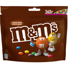 Драже M&M'S Шоколад, 360г, Россия, 360 г