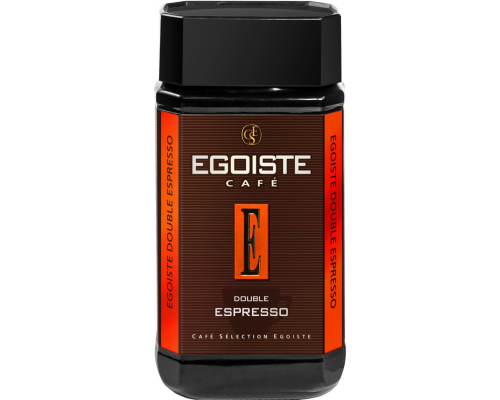 Кофе растворимый EGOISTE Double Espresso Freeze Jar сублимированный ст/б, 100г, Германия, 100 г