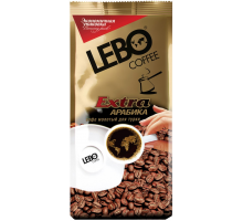 Кофе молотый LEBO Extra Арабика среднеобжаренный, для турки, 200г, Россия, 200 г