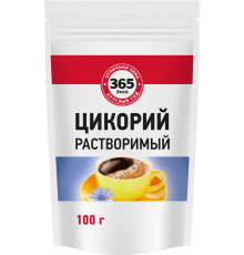 Цикорий растворимый 365 ДНЕЙ порошкообразный, 100г, Россия, 100 г