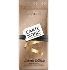 Кофе зерновой CARTE NOIRE Crema D?lice жареный натуральный, 230г, Россия, 230 г