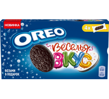 Печенье OREO Вкус веселья с какао и ванильной начинкой, 176г, Испания, 176 г