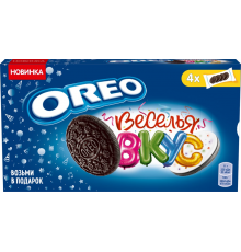 Печенье OREO Вкус веселья с какао и ванильной начинкой, 176г, Испания, 176 г