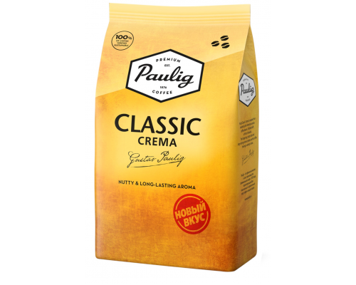 Кофе зерновой PAULIG Classic Crema, 1кг, Россия, 1000 г