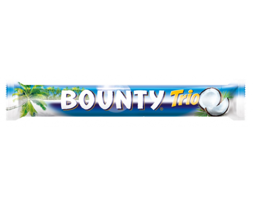 Батончик BOUNTY Трио, 82,5г, Россия, 82,5 г