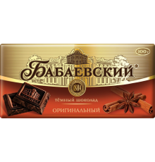 Шоколад БАБАЕВСКИЙ Оригинальный, 100г, Россия, 100 г