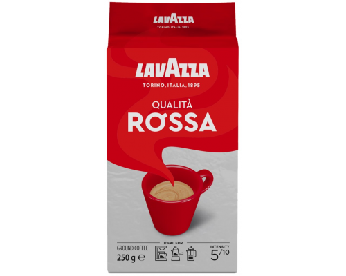 Кофе молотый LAVAZZA Qualita Rossa натуральный, 250г, Италия, 250 г