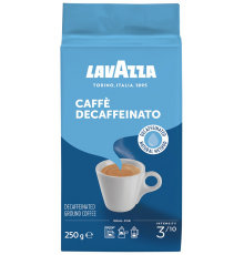 Кофе молотый LAVAZZA Caffe Decaffeinato натуральный, 250г, Италия, 250 г