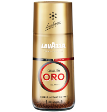 Кофе растворимый LAVAZZA Qualita ORO натуральный сублимированный, ст/б, 95г, Польша, 95 г